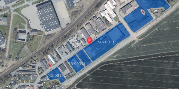 Jordforureningskort på Industrivej 12, 8660 Skanderborg