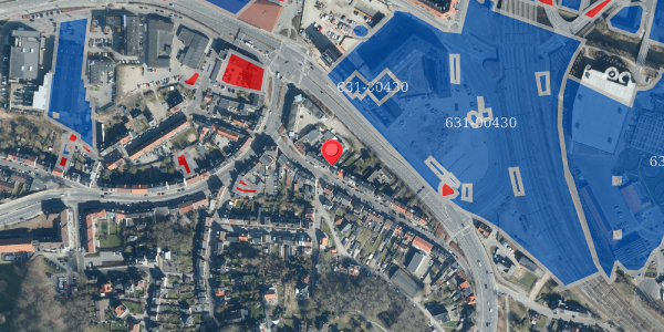 Jordforureningskort på Fredericiagade 9, 7100 Vejle