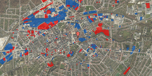 Jordforureningskort på Overgade 17, 5000 Odense C
