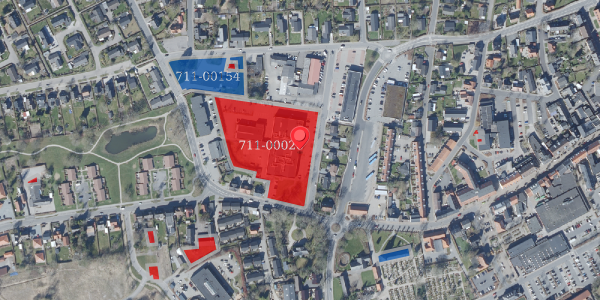 Jordforureningskort på Dalvej 1, 8450 Hammel