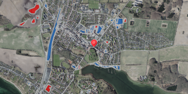Jordforureningskort på Algade 105B, 4760 Vordingborg