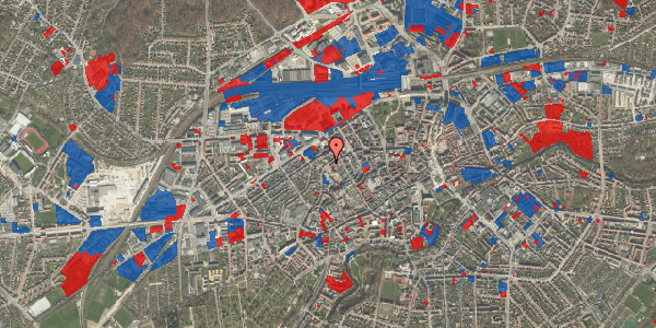 Jordforureningskort på Vindegade 65, 5000 Odense C