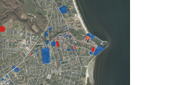 Jordforureningskort på Strandgade 2, 9300 Sæby