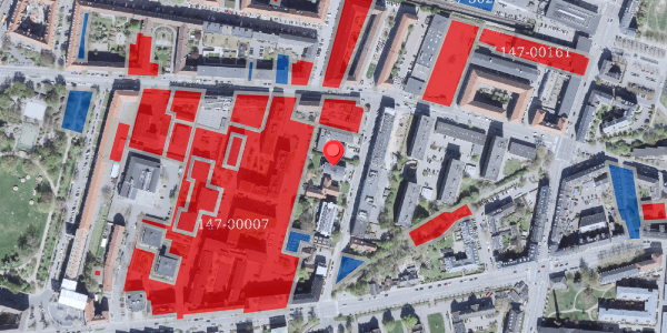 Jordforureningskort på Lindevangs Alle 9, 2000 Frederiksberg