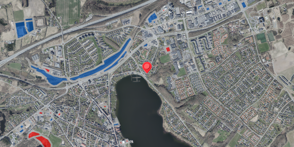 Jordforureningskort på Oddervej 19A, 8660 Skanderborg