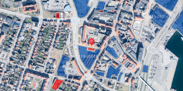 Jordforureningskort på Midtpunkt 56, 9900 Frederikshavn