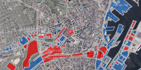 Jordforureningskort på Marstrandsgade 17, 8000 Aarhus C