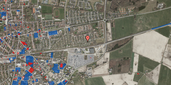 Jordforureningskort på Irisvej 42, 4100 Ringsted