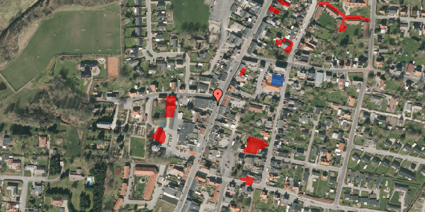 Jordforureningskort på Bredgade 34, 5560 Aarup
