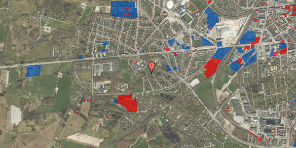 Jordforureningskort på Valhalsvej 21, 5200 Odense V