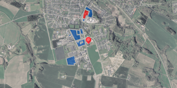 Jordforureningskort på Skanderborgvej 13, 8370 Hadsten