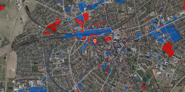 Jordforureningskort på Eriksgade 60, 4200 Slagelse