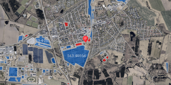 Jordforureningskort på Danmarksgade 13, 6500 Vojens