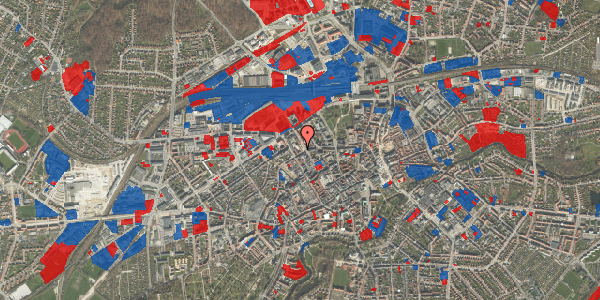 Jordforureningskort på Vindegade 53C, 5000 Odense C