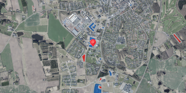 Jordforureningskort på Norgesvej 1, 8450 Hammel