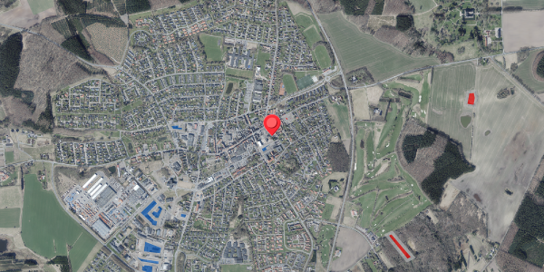 Jordforureningskort på Urvej 6D, . , 8450 Hammel