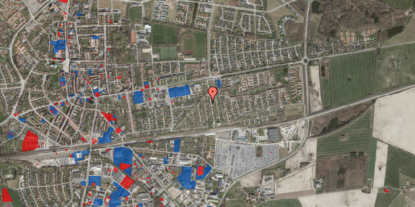 Jordforureningskort på Erantisvej 9, 4100 Ringsted