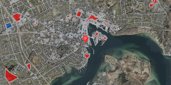 Jordforureningskort på Brogade 8A, 5700 Svendborg