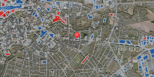 Jordforureningskort på Nyborgvej 96, 5000 Odense C