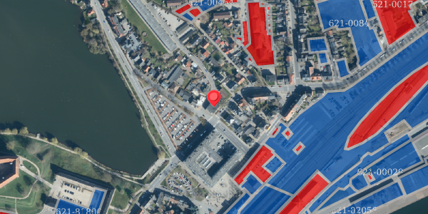 Jordforureningskort på Fredericiagade 13, 6000 Kolding