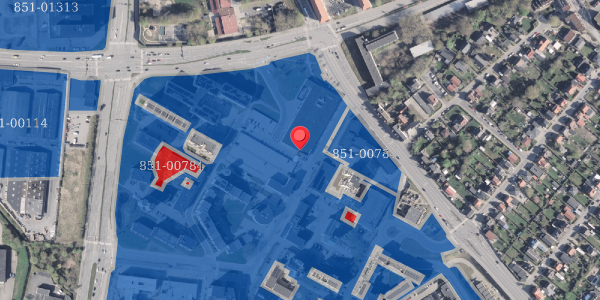 Jordforureningskort på Synergivej 5, 9000 Aalborg
