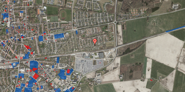 Jordforureningskort på Irisvej 38, 4100 Ringsted