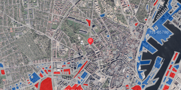 Jordforureningskort på Møllevejen 11, 8000 Aarhus C