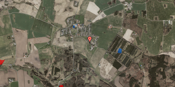 Jordforureningskort på Humleorevej 8, 4100 Ringsted
