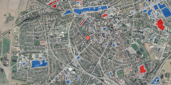 Jordforureningskort på Vestergade 3C, 4200 Slagelse