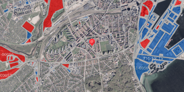 Jordforureningskort på Chr. Wærums Gade 20, 5. th, 8000 Aarhus C