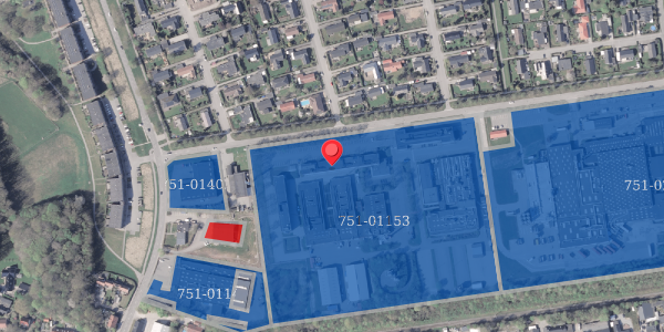 Jordforureningskort på Hovmarken 4, 8520 Lystrup
