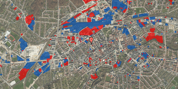 Jordforureningskort på Vindegade 73B, 5000 Odense C