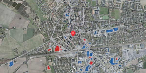 Jordforureningskort på Hovmarksvej 19, 4100 Ringsted