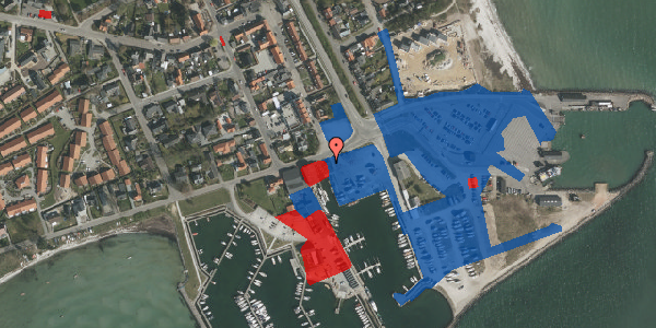 Jordforureningskort på Strandgade 13, 8300 Odder
