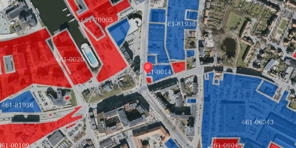 Jordforureningskort på Havnegade 1, 5000 Odense C