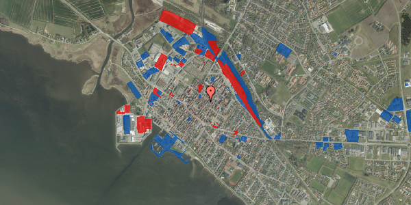 Jordforureningskort på Østergade 21, 6950 Ringkøbing