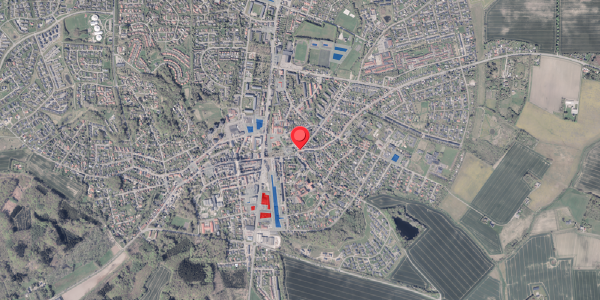Jordforureningskort på Østergade 4A, 8300 Odder
