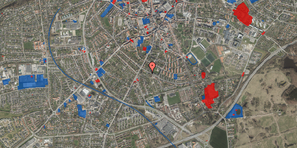 Jordforureningskort på Kongelyset 45, 4200 Slagelse
