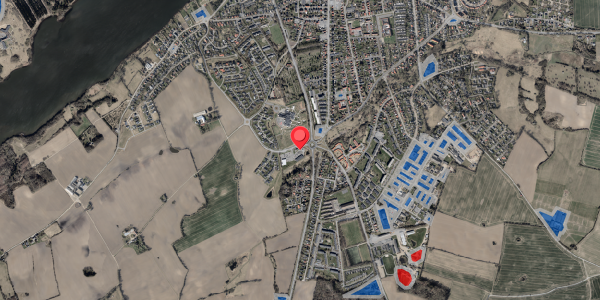 Jordforureningskort på Erlev Bjerge 66, 6100 Haderslev