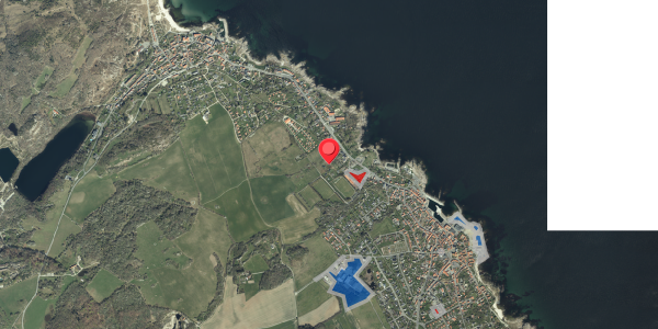 Jordforureningskort på Strandvejen 23B, 3770 Allinge