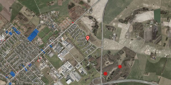 Jordforureningskort på Kæret 21, 4100 Ringsted