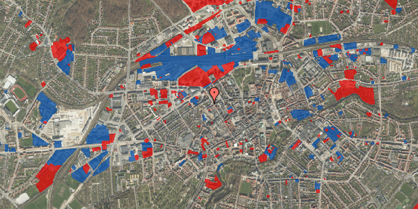 Jordforureningskort på Vindegade 55B, 5000 Odense C