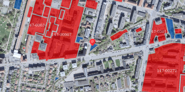 Jordforureningskort på Lindevangs Alle 2, . , 2000 Frederiksberg
