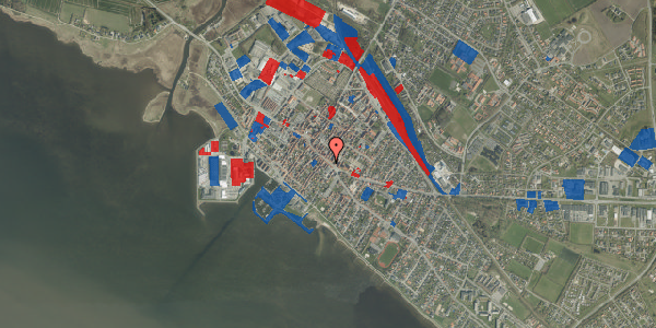 Jordforureningskort på Algade 20, 6950 Ringkøbing