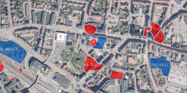 Jordforureningskort på Dalbergsgade 2E, 8800 Viborg