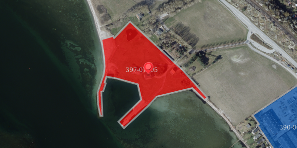Jordforureningskort på Bergsøvej 21, 4760 Vordingborg