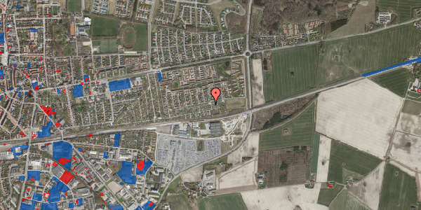 Jordforureningskort på Irisvej 54, 4100 Ringsted