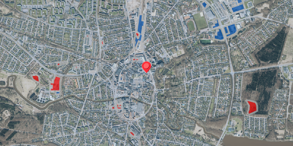 Jordforureningskort på Danmarksgade 22, 7500 Holstebro