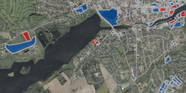 Jordforureningskort på Erlevvej 40, 6100 Haderslev