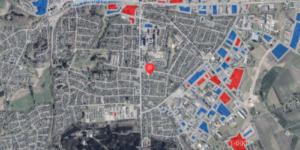 Jordforureningskort på Elmevej 1A, 9800 Hjørring